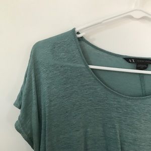 A/X Armani Exchange linen tee shirt